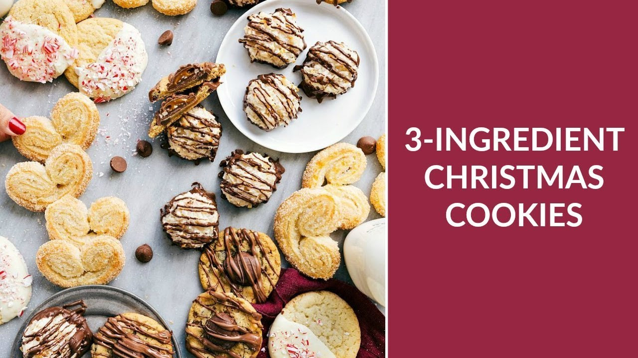 3 Ingredient Christmas Cookies
 3 Ingre nt Christmas Cookies