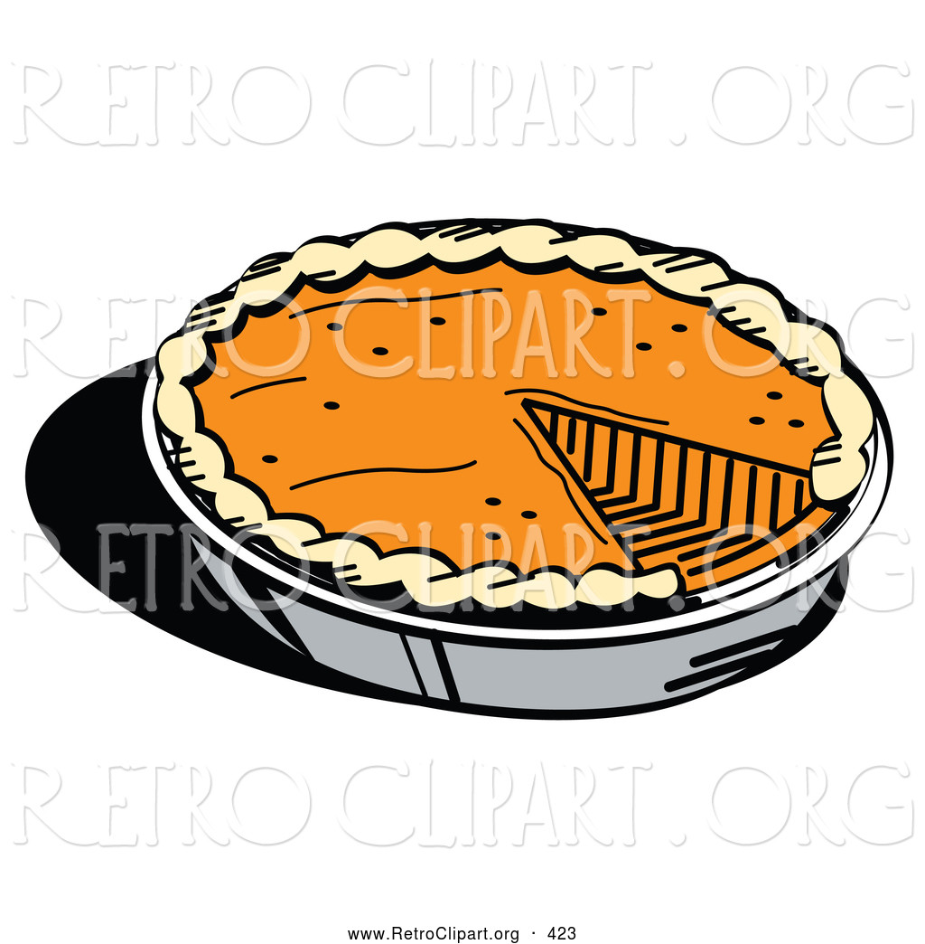 4 Thanksgiving Pies On One Sheet Tray
 Royalty Free Stock Retro Designs of Holidays Page 4