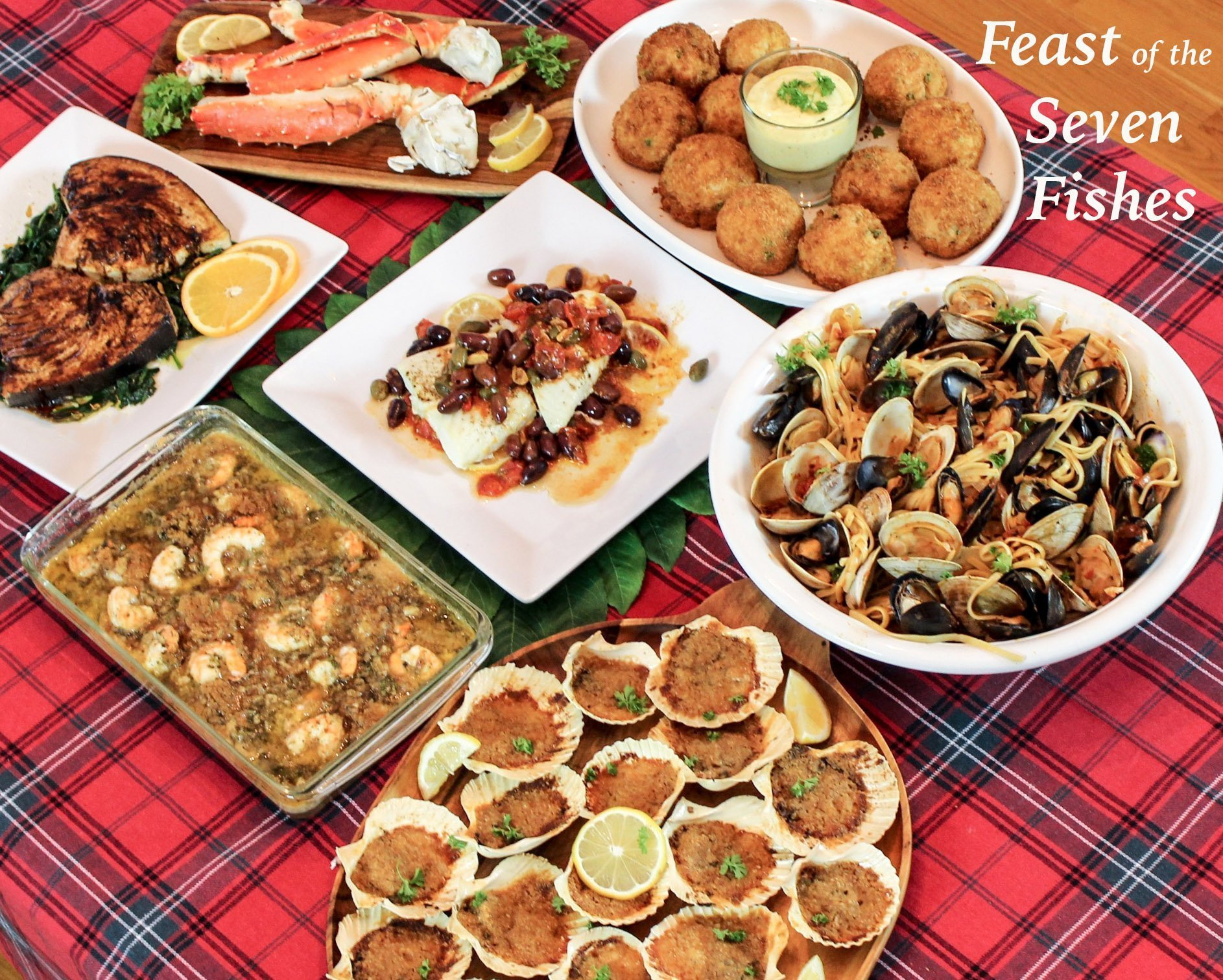 7 Fishes Italian Christmas Eve Recipes
 Feast of the Seven Fishes A Sicilian Christmas Eve Dinner