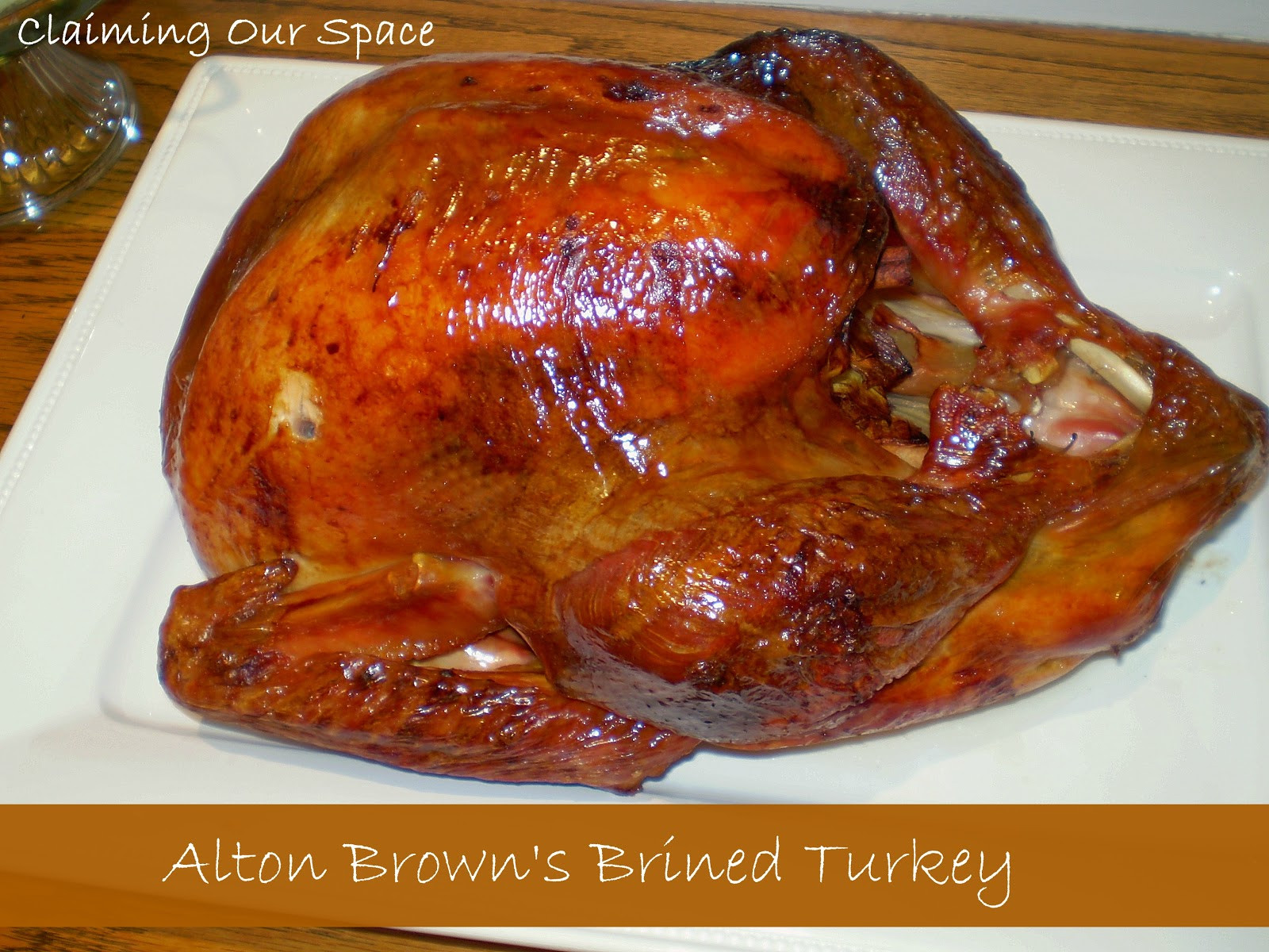 Alton Brown Thanksgiving Turkey
 Claiming Our Space Thanksgiving Treats and Fall Fun Link