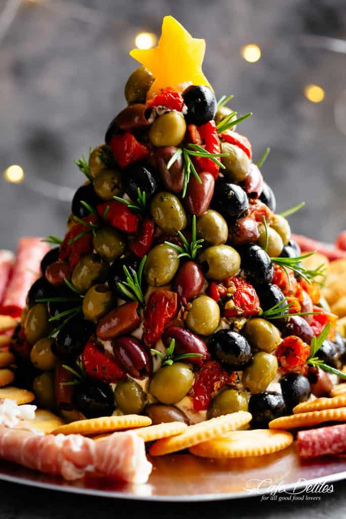 Antipasto Cheese Ball Christmas Tree
 Antipasto Cheese Ball Christmas Tree Cafe Delites