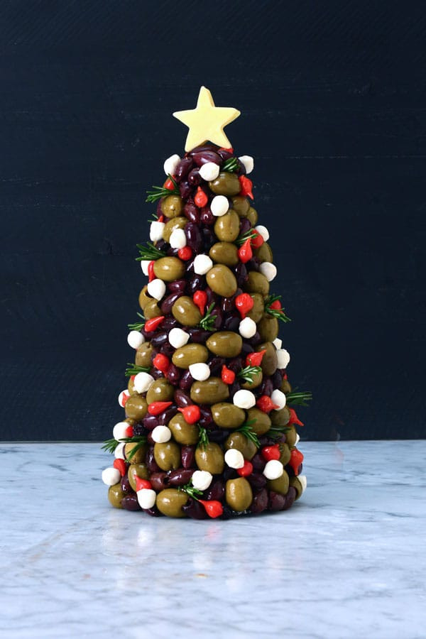 Antipasto Christmas Tree
 Olive and Antipasto Christmas Tree DeLallo