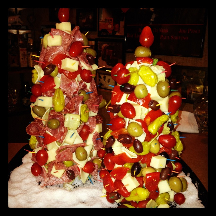 Antipasto Christmas Tree
 Antipasti Christmas Trees