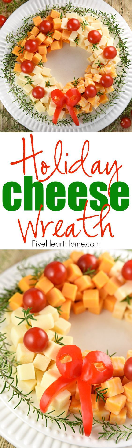 Appetizers For Christmas Eve Party
 Holiday Cheese Wreath Recipe
