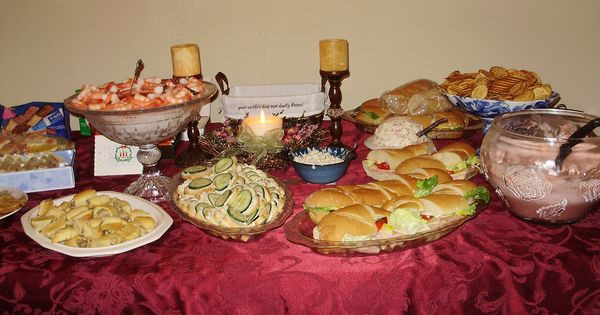 Appetizers For Christmas Eve Party
 Christmas Eve Appetizer Buffet 2010