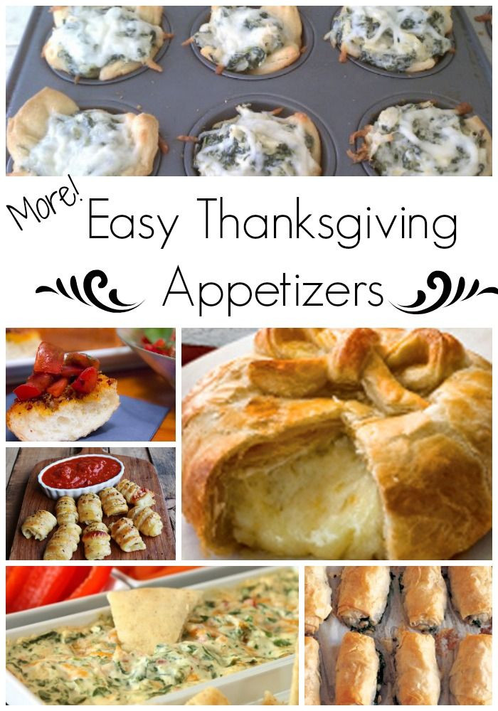 Appetizers For Thanksgiving Dinner Easy
 More Easy Thanksgiving Appetizers
