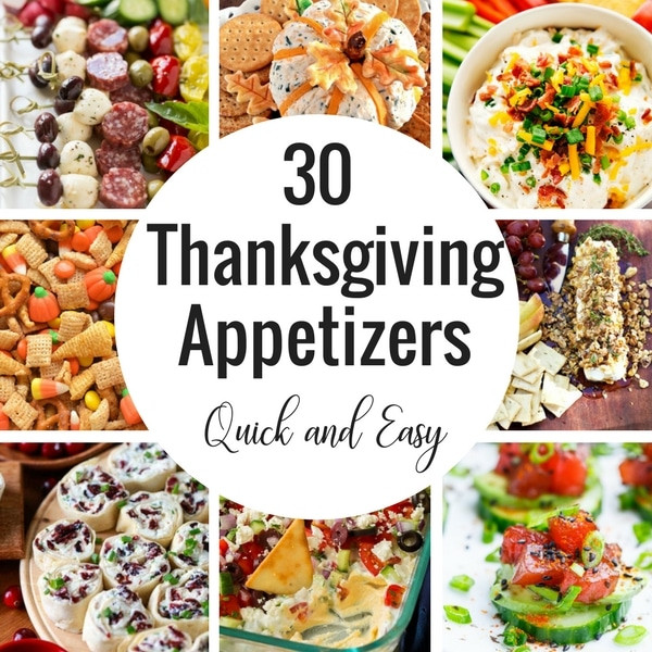 Appetizers For Thanksgiving Dinner Easy
 30 Thanksgiving Appetizer Recipes Dinner at the Zoo
