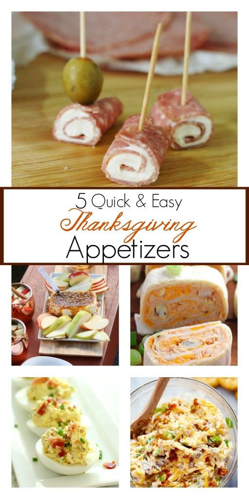 Appetizers For Thanksgiving Dinner Easy
 The best Thanksgiving appetizer recipes that are quick and
