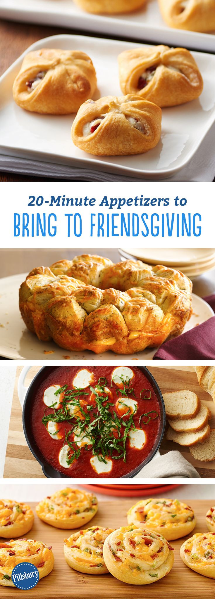 Appetizers For Thanksgiving Dinner
 20 Minute Appetizers to Bring to Friendsgiving