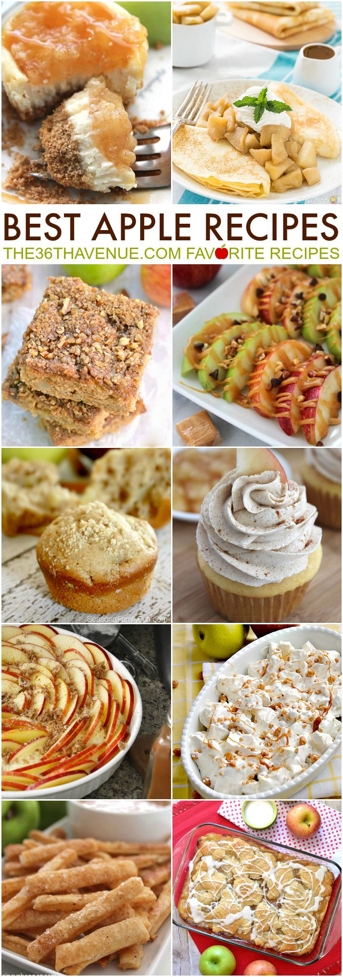 Apple Recipes For Fall
 Best Apple Recipes The 36th AVENUE