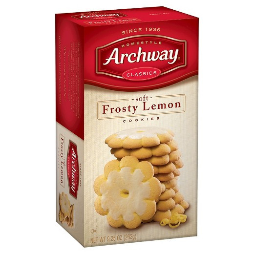 Archway Christmas Cookies
 Homestyle Archway Frosty Lemon Classic Soft Cookies 9