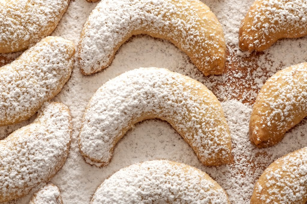 Austrian Christmas Cookies
 Vanillekipferl Austrian Vanilla Crescent Cookies The