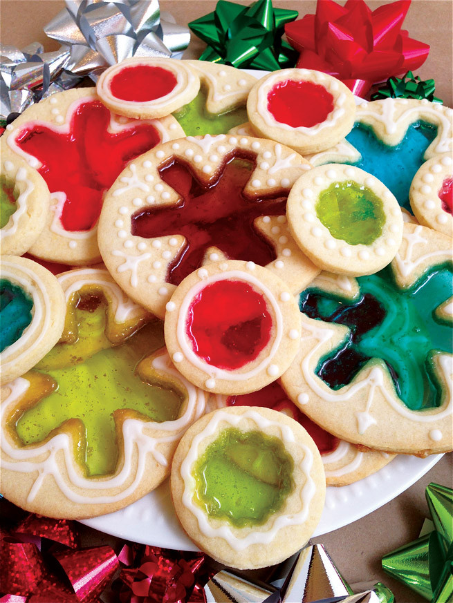 Baking Christmas Cookie
 Holiday Recipe Stained Glass Cookies Party Inspiration