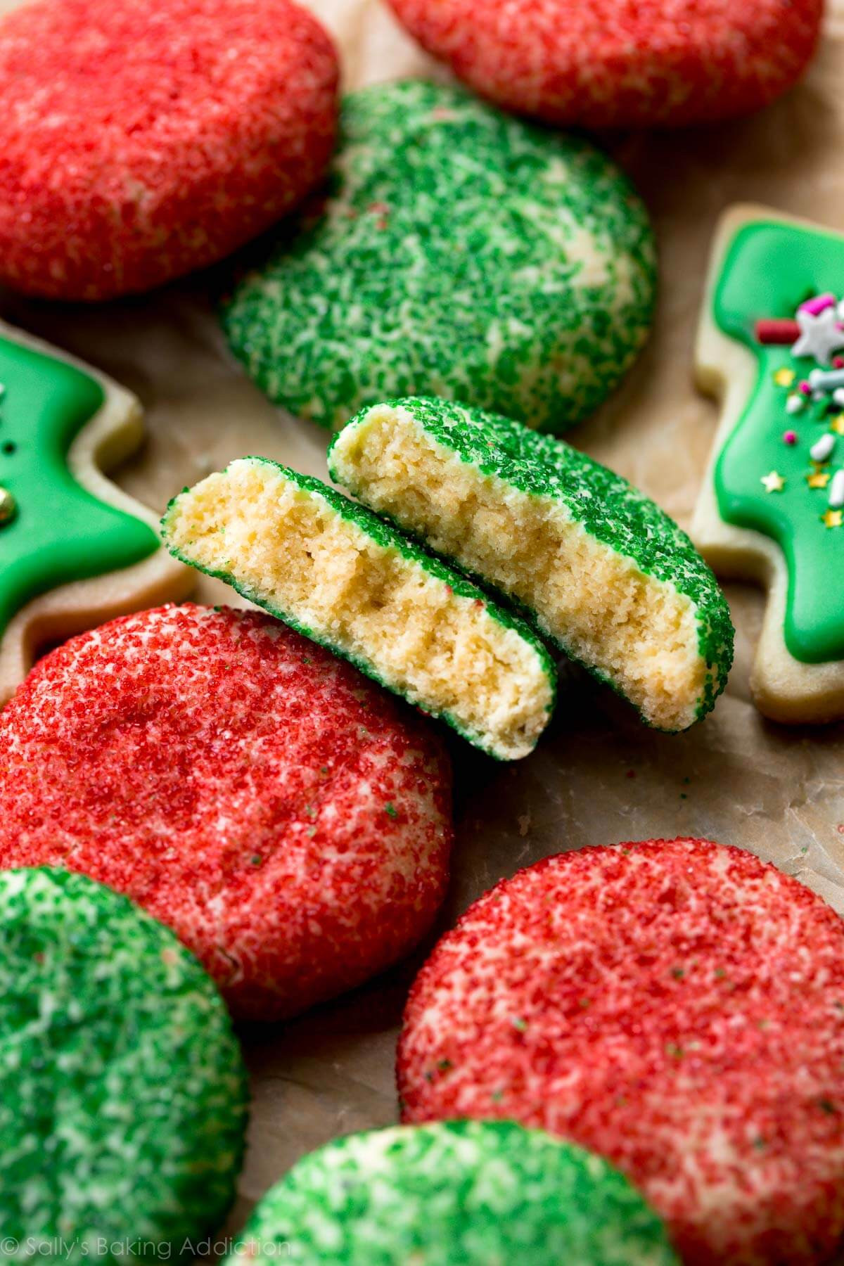 Baking Christmas Cookies
 Christmas Cookie Sparkles Sallys Baking Addiction