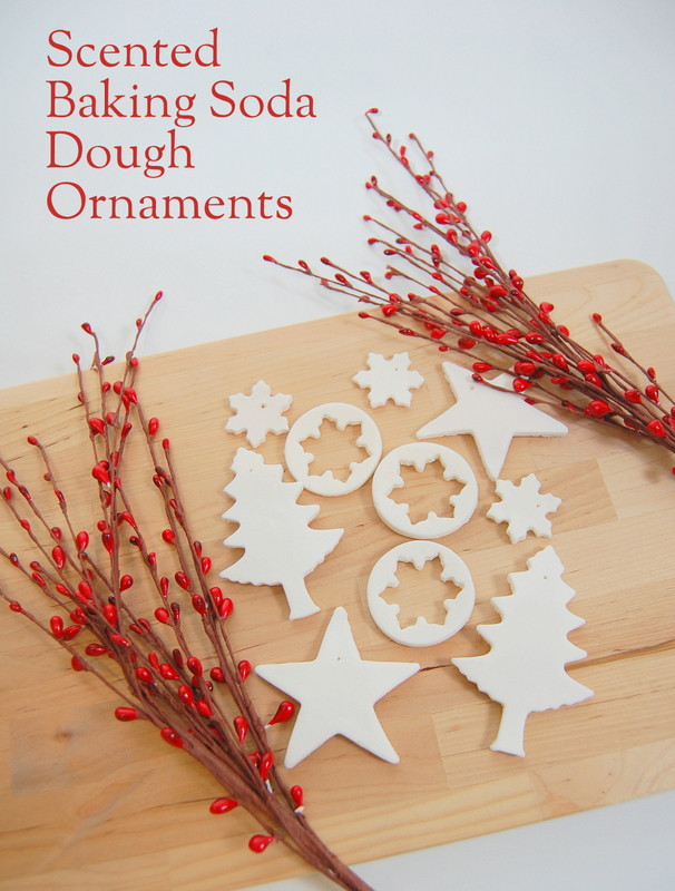 Baking Christmas Ornaments
 Scented Baking Soda Dough Ornaments northstory