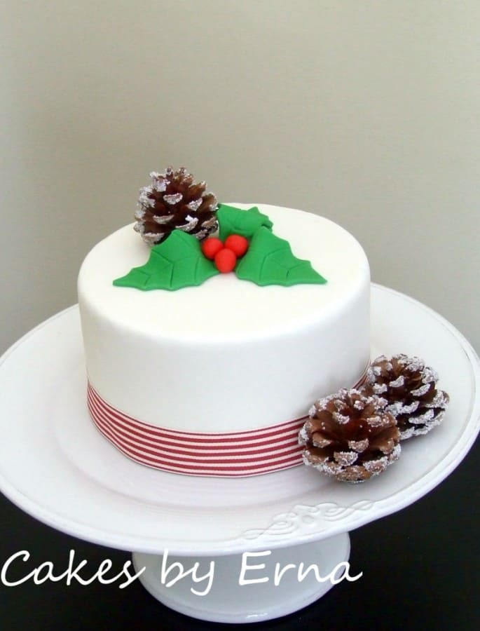 Beautiful Christmas Cakes
 Celebrate Christmas with this beautiful Christmas Cake