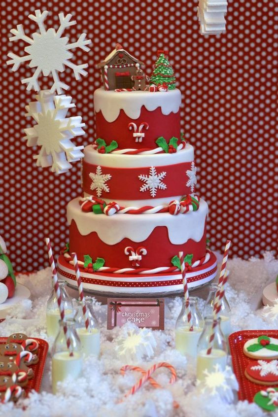 Beautiful Christmas Cakes
 Christmas cakes Cakes and Christmas on Pinterest
