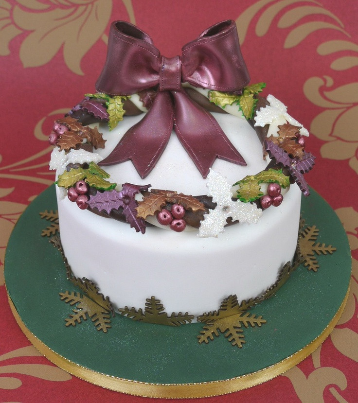 Beautiful Christmas Cakes
 30 Best images about Beautiful Cakes on Pinterest