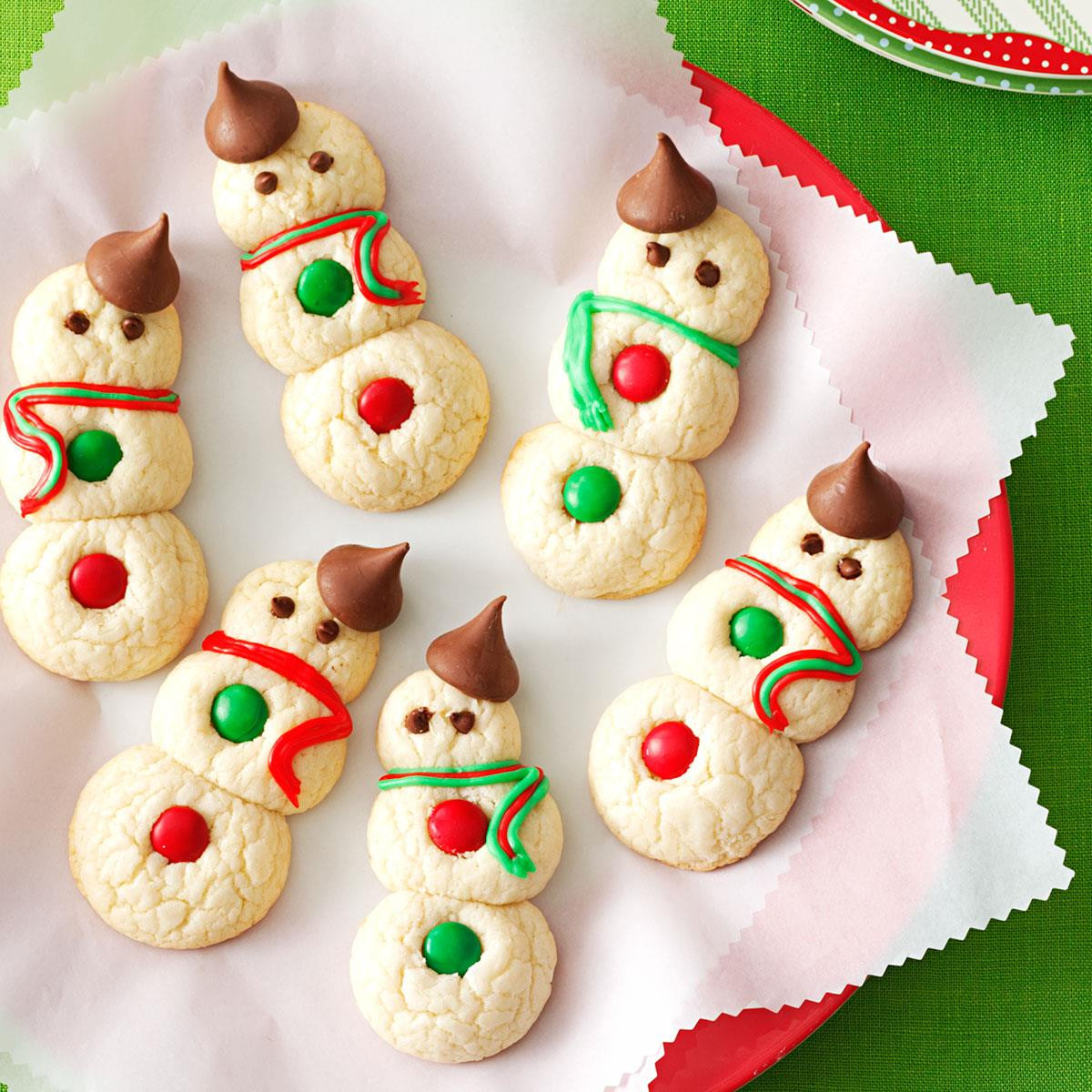 Best Christmas Baking Recipes
 Snowman Cookies Recipe