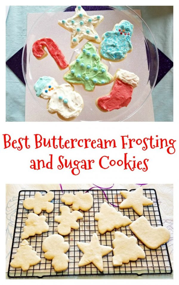 Best Christmas Cookie Icing
 BEST Buttercream Frosting Recipe and Sugar Cookies