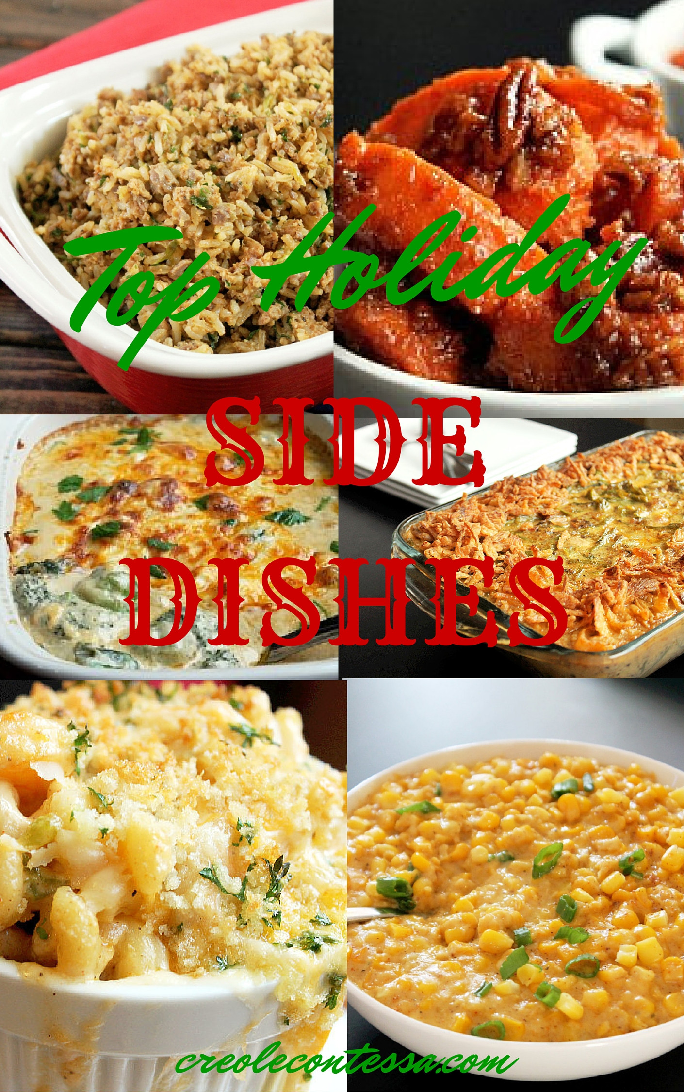 Best Christmas Side Dishes
 Holiday Side Dishes Creole Contessa