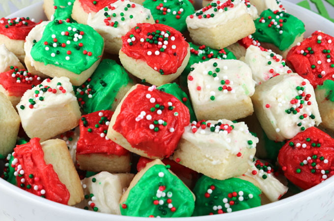 Best Easy Christmas Cookies
 Christmas Sugar Cookie Bites Two Sisters