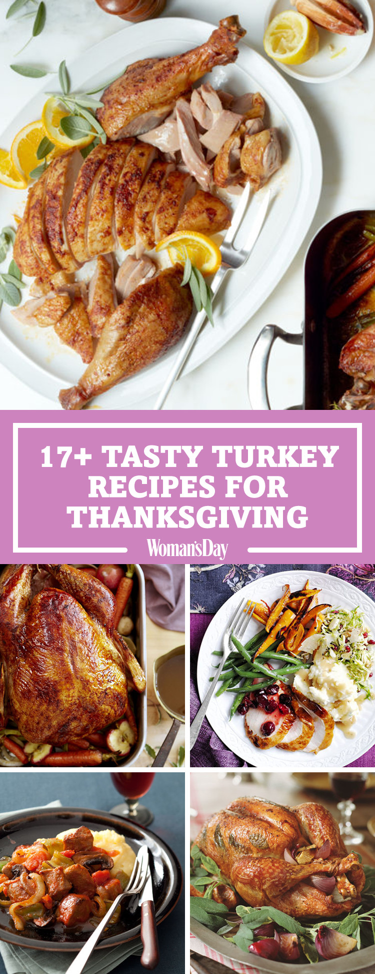 Best Thanksgiving Turkey Recipe
 20 Best Thanksgiving Turkey Recipes Easy Roast Turkey