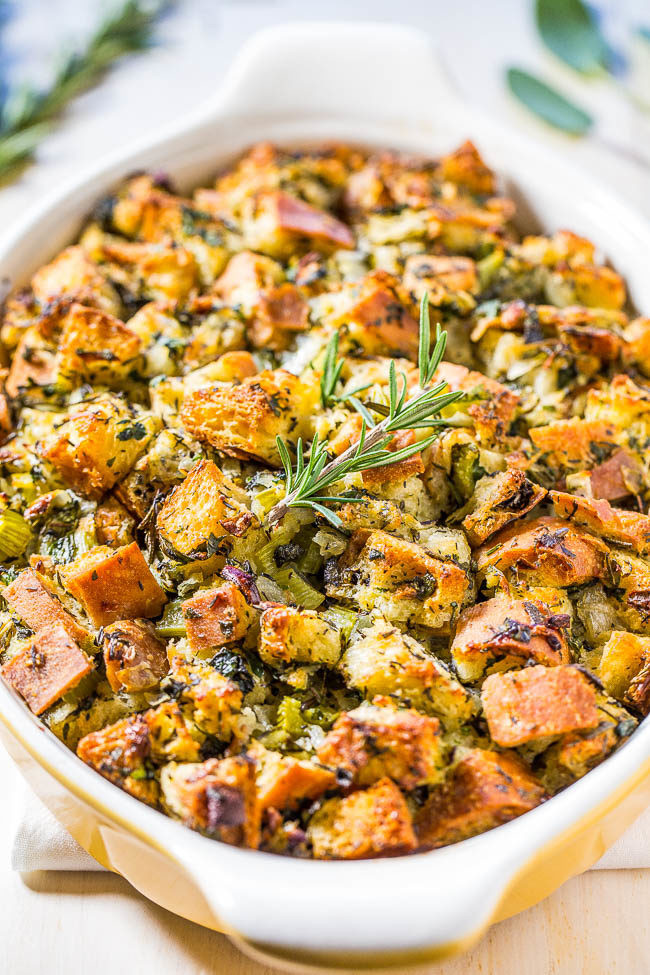 Best Turkey Recipe Thanksgiving
 Classic Traditional Thanksgiving Stuffing Averie Cooks