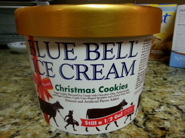 Blue Bell Christmas Cookies
 The Ice Cream Informant Reader Review Ryans Review