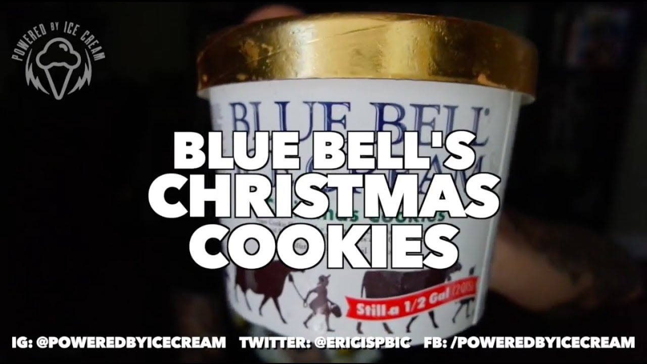 Blue Bell Christmas Cookies
 Ice Cream Review Blue Bell s Christmas Cookies