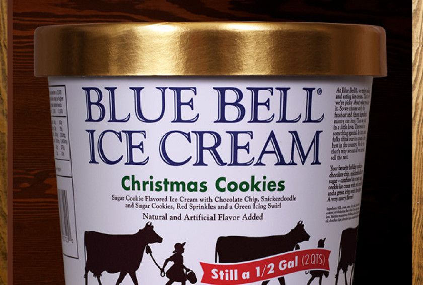 Blue Bell Christmas Cookies
 Blue Bell Ice Cream s Limited Edition ‘Christmas Cookies