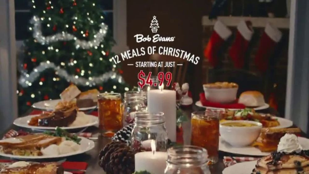Bob Evans Christmas Menue / Bob EvansTurkeyBreastDressing