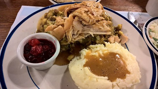 Bob Evans Thanksgiving Dinners
 Turkey dinner Picture of Bob Evans Breezewood TripAdvisor