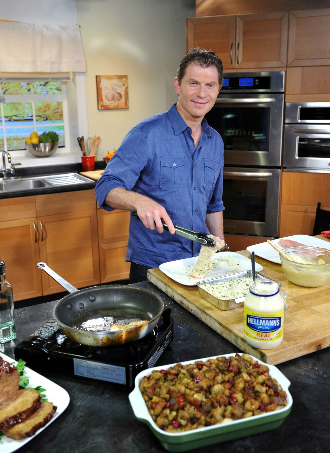 Bobby Flay Thanksgiving Turkey Recipe
 Hellmann s Turkey Challenge Try something different this