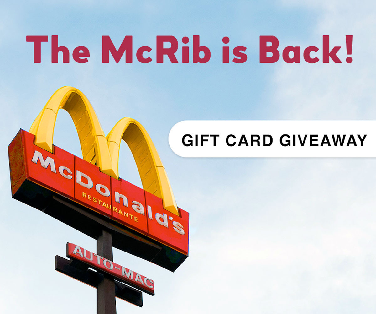 Bojangles Turkey For Thanksgiving 2019
 McDonald s Gift Card Giveaway Winners River City Belle