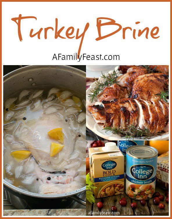 Brining Turkey Recipes Thanksgiving
 Turkey Brine Recipe & Thanksgiving Menu Planning A