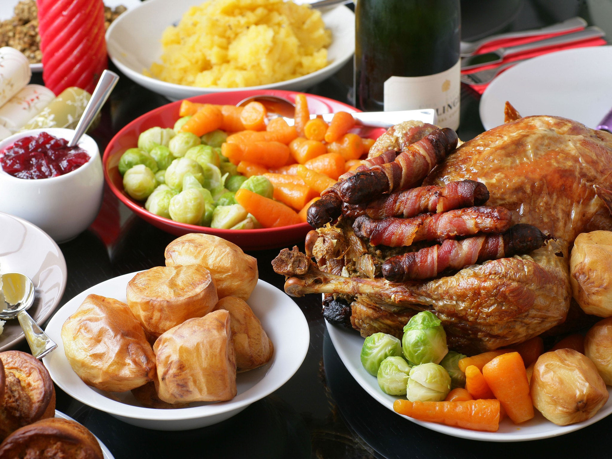 British Christmas Dinner
 UK s favourite food to eat on Christmas Day revealed