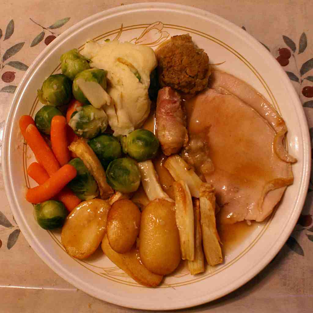 British Christmas Dinner
 My British Log An English Christmas Dinner