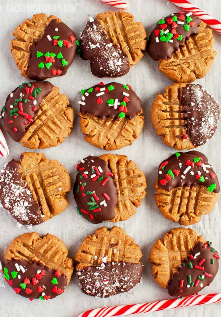 Butter Cookies Christmas
 Easy Christmas Peanut Butter Cookie Recipe Back for Seconds