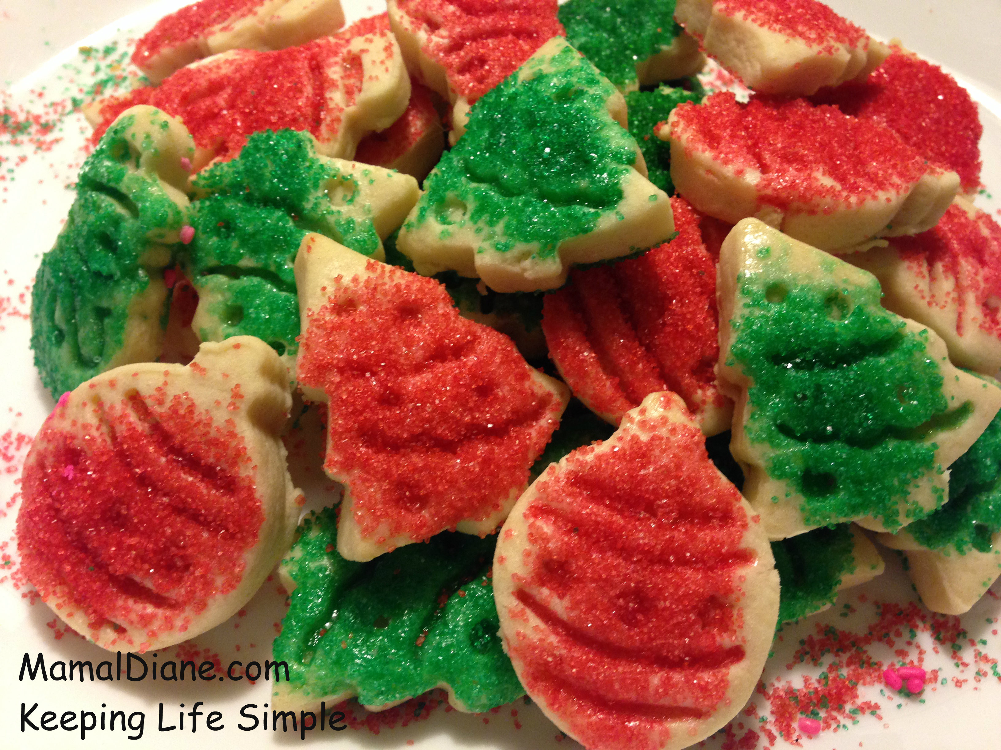 Butter Cookies Christmas
 Cut out Holiday Butter Cookies – Mamal Diane