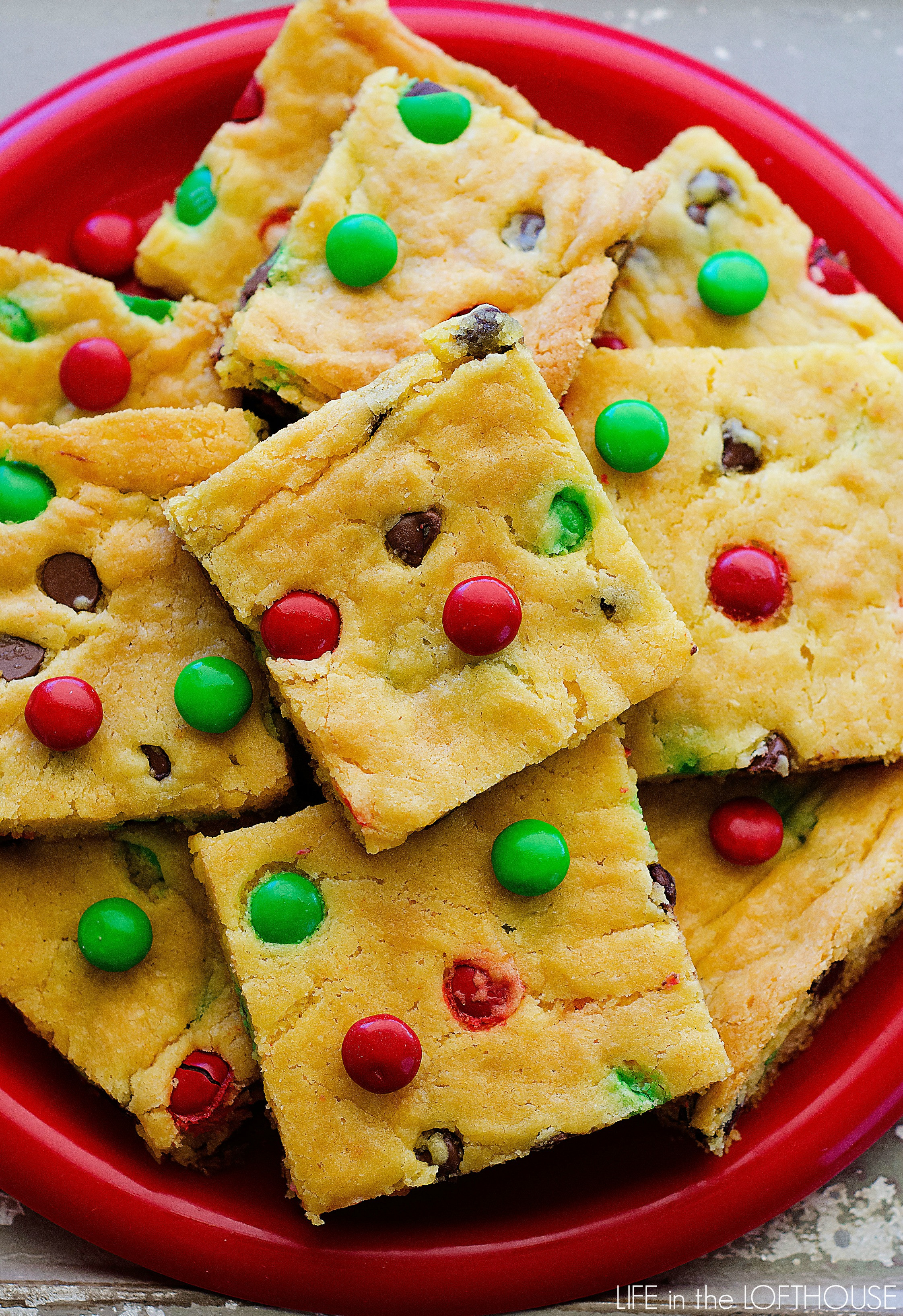 Cake Mix Christmas Cookies
 Cake Mix Cookie Bars Life In The Lofthouse
