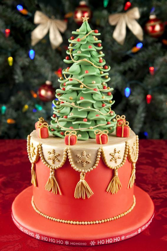 Cakes For Christmas
 Top 10 Christmas Cake Designs [Slideshow]