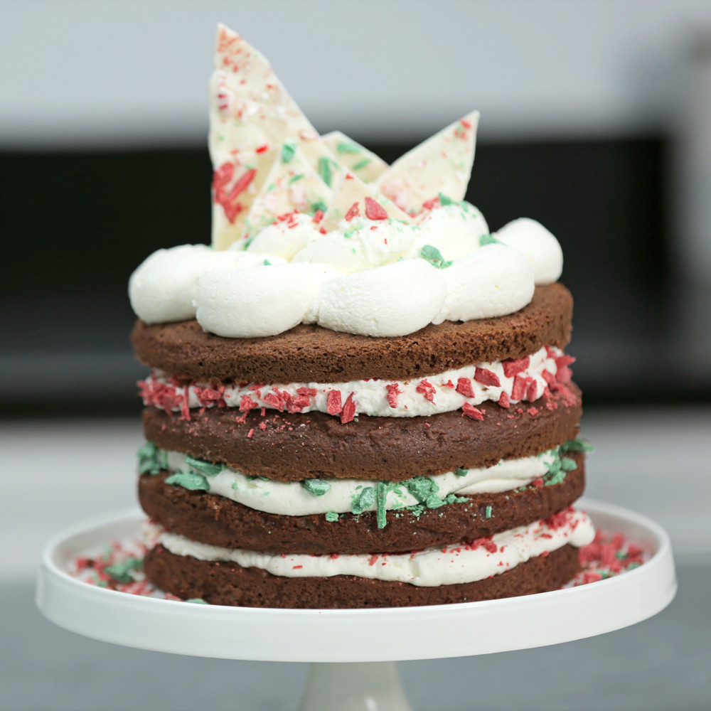 Cakes Recipes For Christmas
 Easy Chocolate Christmas Cake from a Box Recipe