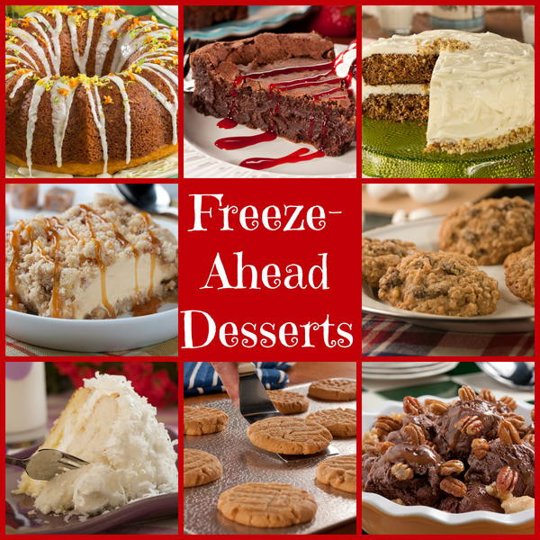 Can You Freeze Christmas Cookies
 Freeze Ahead Desserts Make Ahead Holiday Desserts