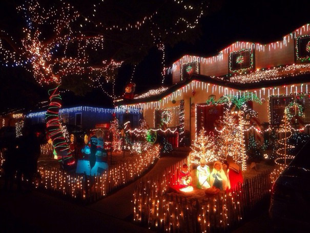 Candy Cane Christmas Lights
 Best Christmas Light Displays in Los Angeles