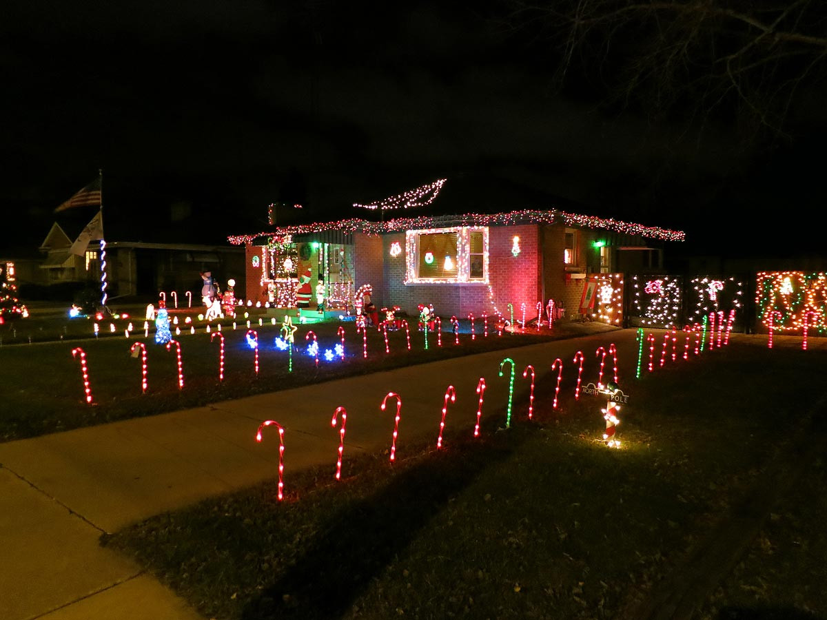 Candy Cane Christmas Lights
 Christmas decorations Candy cane lights Racine Wisconsin