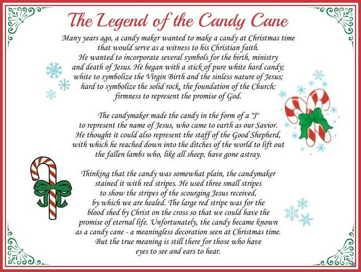 The Best Candy Cane Christmas Poem – Most Popular Ideas of All Time