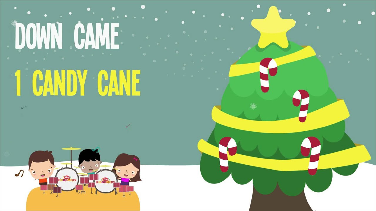 Candy Cane Christmas Song
 Five Candy Canes Kids Christmas Songs Lyrics