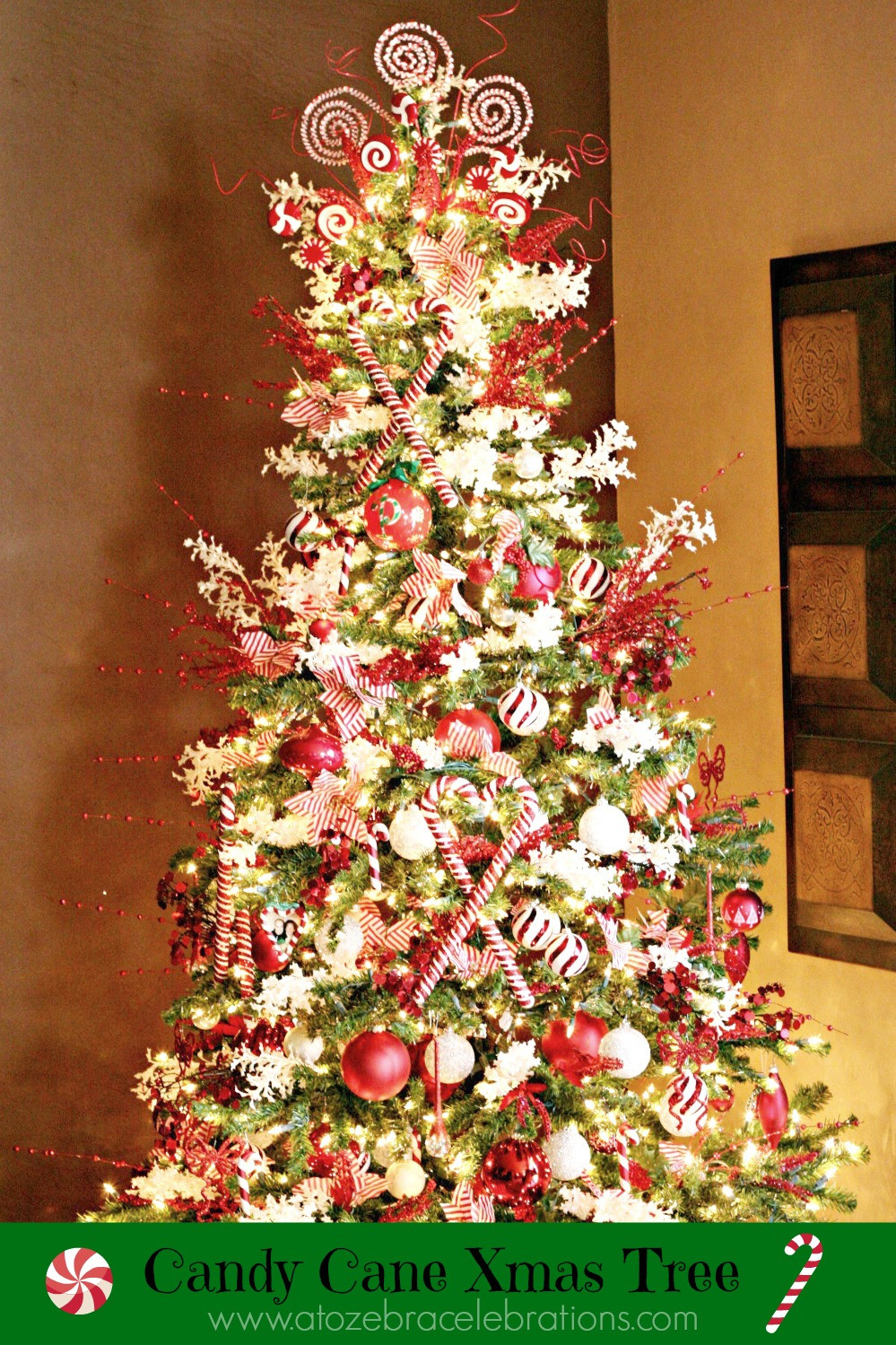 Candy Cane Christmas Tree
 Christmas Tree 2012 – A to Zebra Celebrations