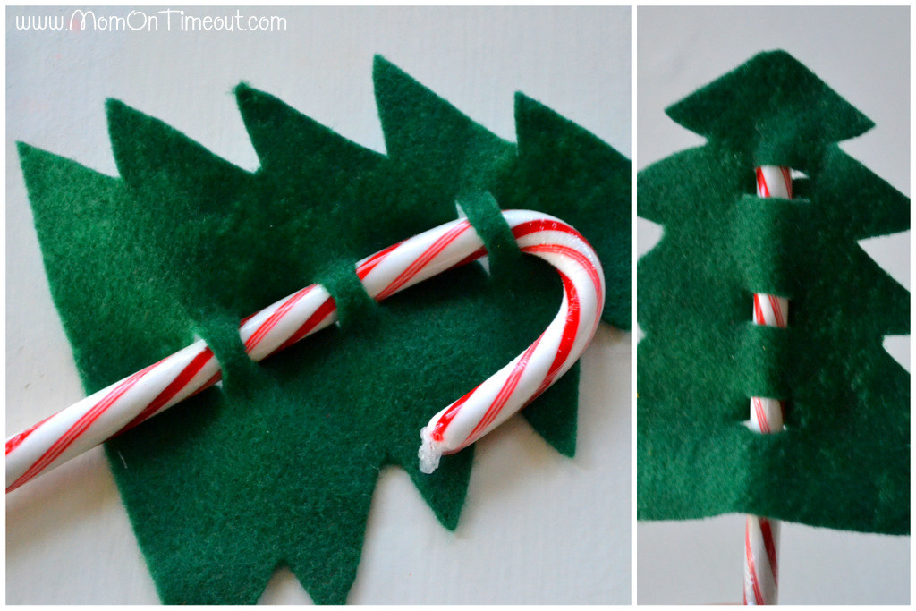 Candy Cane Christmas Tree Ornaments
 Candy Cane Christmas Trees Craft Mom Timeout